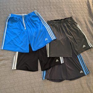 Four pairs of Adidas Basketball Shorts